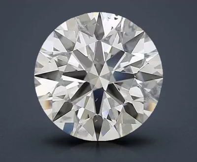 5.02ct I SI1 Rare Carat Ideal Cut Round Diamond