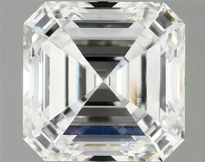 8.16ct E VVS2 Excellent Cut Asscher Lab Grown Diamond