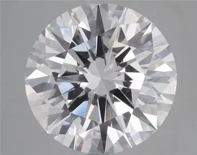 5.13ct D VVS1 Rare Carat Ideal Cut Round Diamond