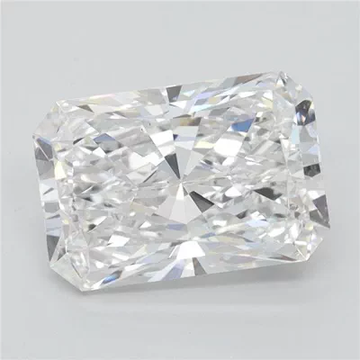 3.02ct E VS1 Rare Carat Ideal Cut Radiant Lab Grown Diamond