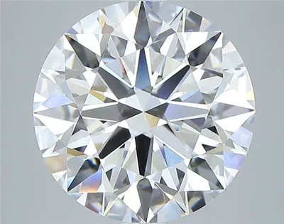4.19ct D FL Rare Carat Ideal Cut Round Diamond