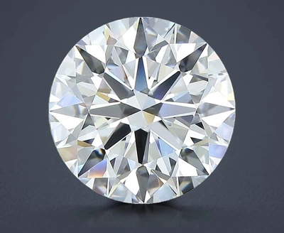 4.19ct D FL Rare Carat Ideal Cut Round Diamond