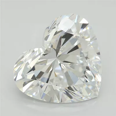 4.07ct E VVS2 Rare Carat Ideal Cut Heart Lab Grown Diamond