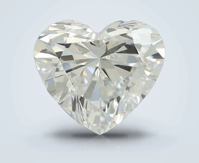 4.07ct E VVS2 Rare Carat Ideal Cut Heart Lab Grown Diamond