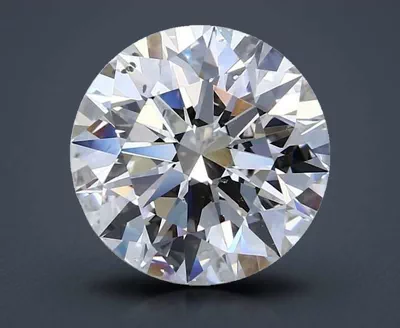 5.01ct J SI2 Rare Carat Ideal Cut Round Diamond