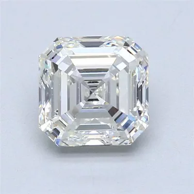 1.70ct I VS2 Rare Carat Ideal Cut Asscher Diamond