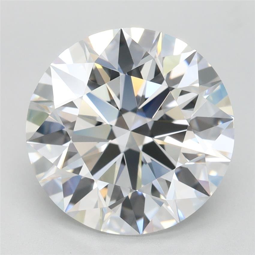 3.74ct D FL Rare Carat Ideal Cut Round Lab Grown Diamond