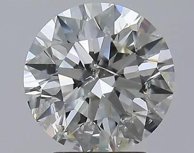 2.50ct J SI2 Rare Carat Ideal Cut Round Diamond
