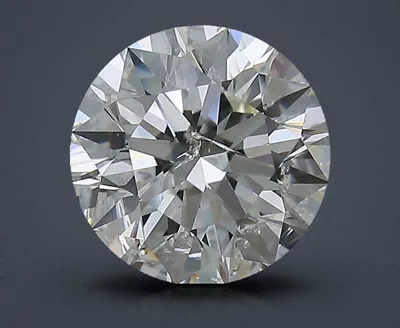 2.50ct J SI2 Rare Carat Ideal Cut Round Diamond