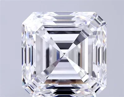 9.03ct E VS1 Excellent Cut Asscher Lab Grown Diamond