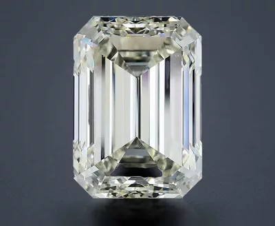 9.02ct J VS1 Rare Carat Ideal Cut Emerald Diamond