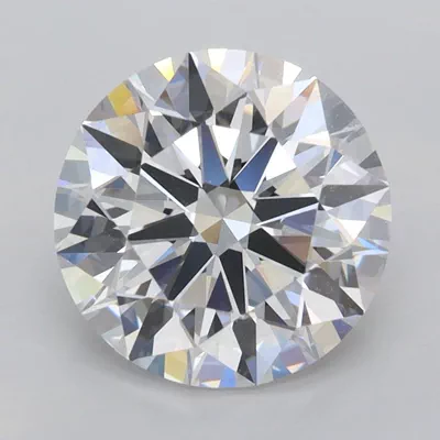 2.85ct D FL Rare Carat Ideal Cut Round Lab Grown Diamond