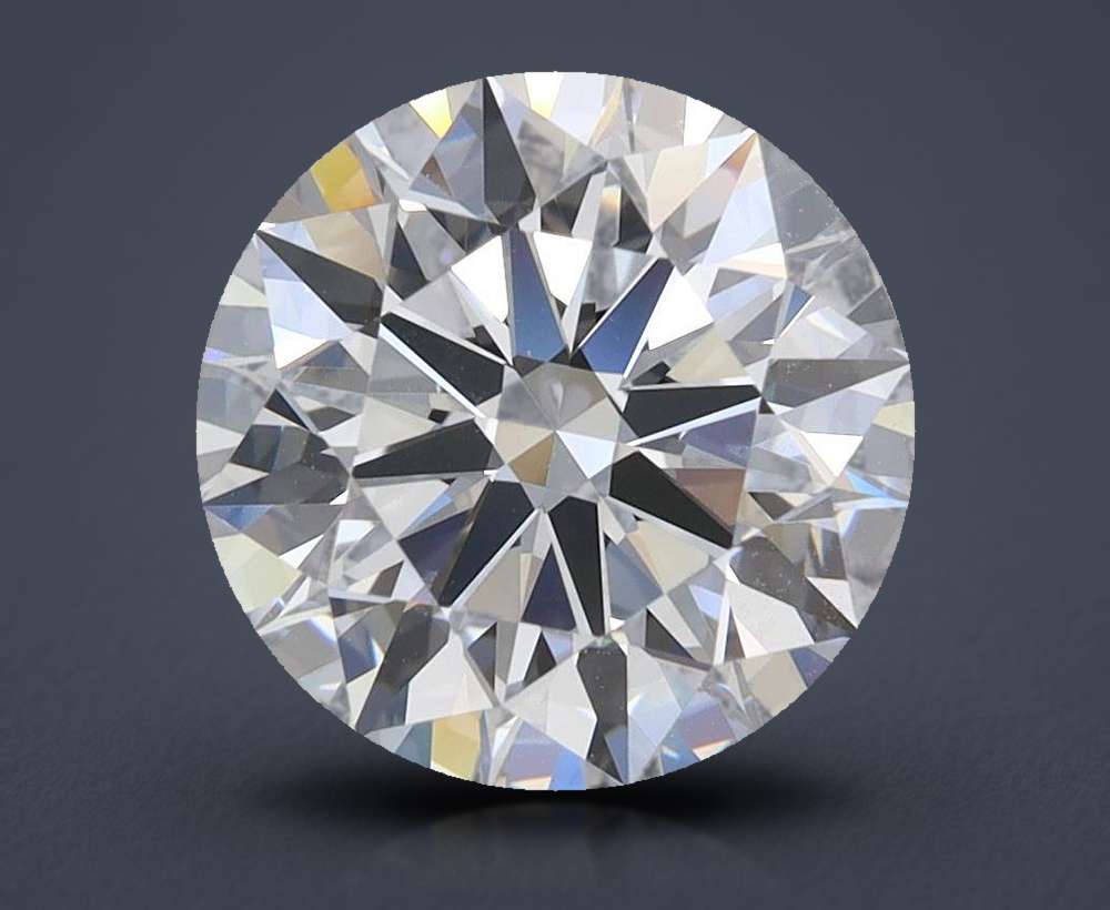 2.85ct D FL Rare Carat Ideal Cut Round Lab Grown Diamond