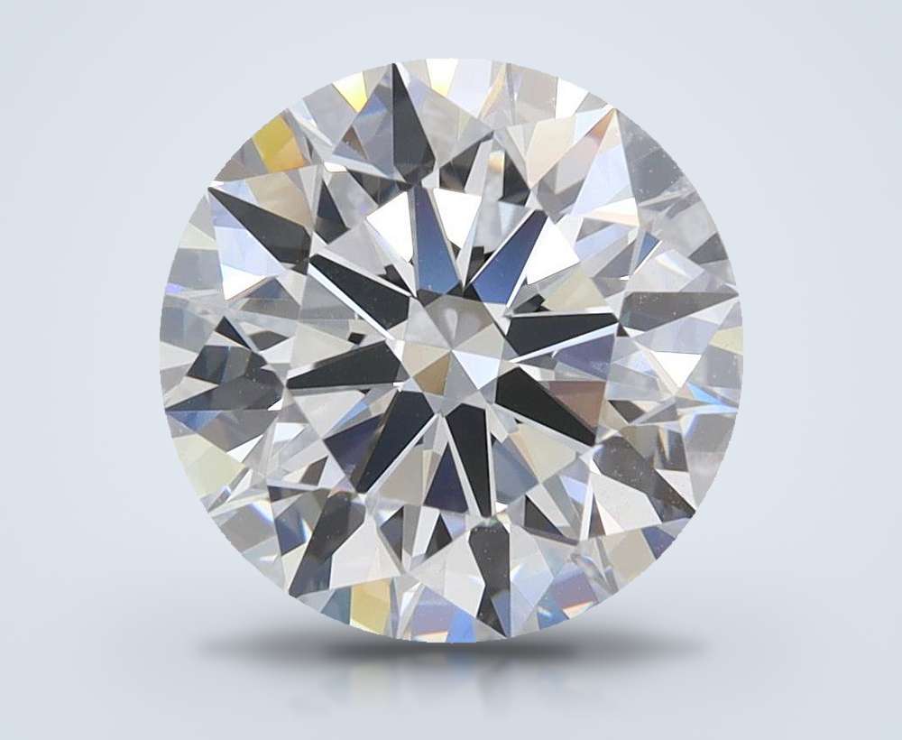 2.85ct D FL Rare Carat Ideal Cut Round Lab Grown Diamond