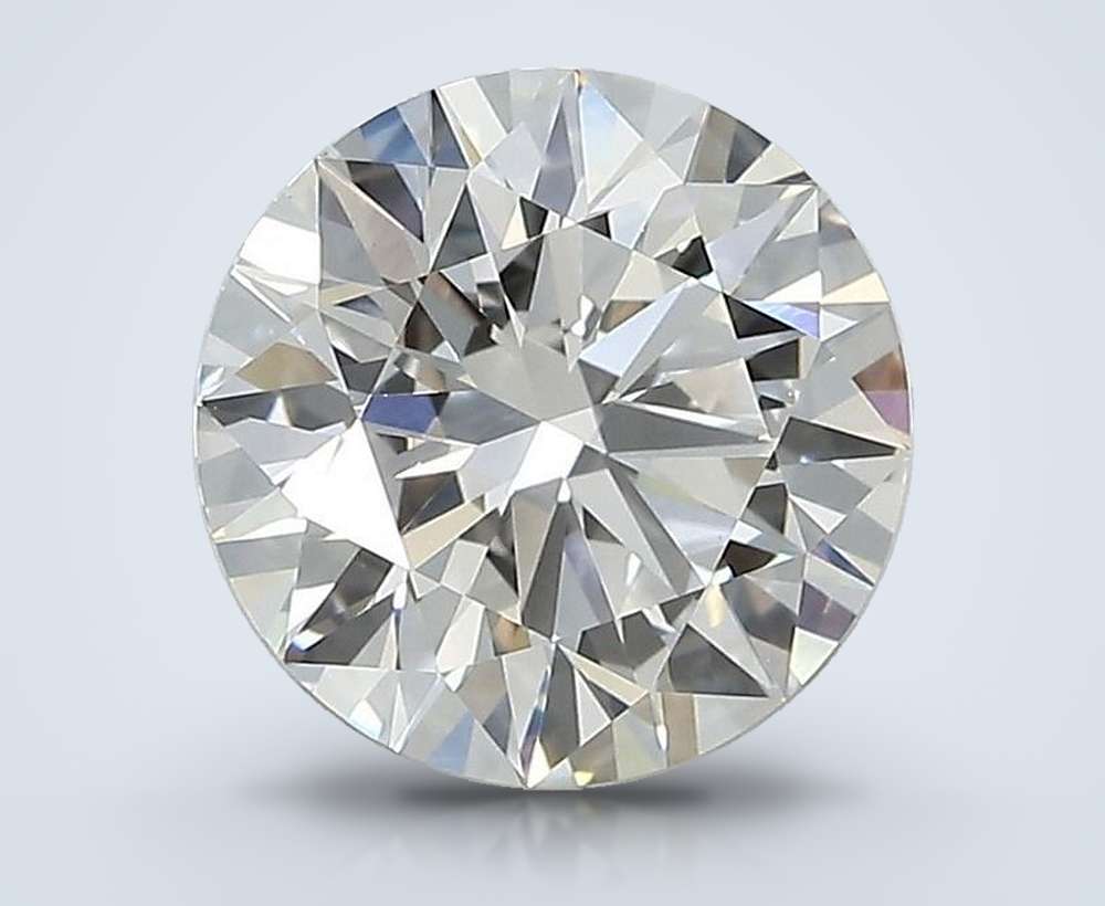 9.08ct F VVS2 Excellent Cut Round Lab Grown Diamond