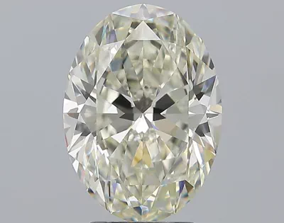 4.01ct K VS1 Rare Carat Ideal Cut Oval Diamond
