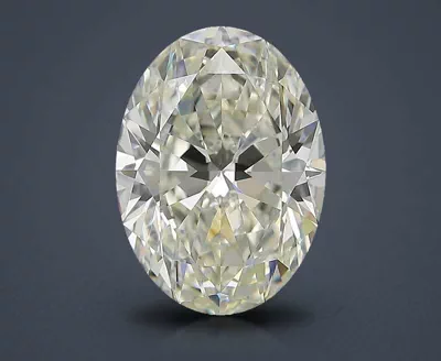 4.01ct K VS1 Rare Carat Ideal Cut Oval Diamond