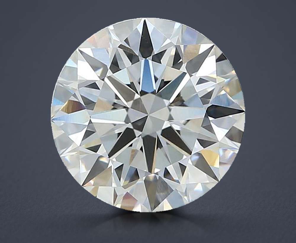 3.51ct F VVS2 Rare Carat Ideal Cut Round Lab Grown Diamond