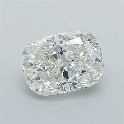 3.02ct F VVS2 Rare Carat Ideal Cut Cushion Lab Grown Diamond