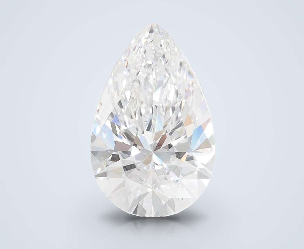 1.94ct D VVS1 Rare Carat Ideal Cut Pear Lab Grown Diamond