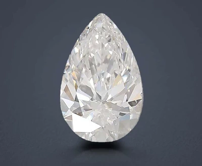 1.37ct E VS1 Rare Carat Ideal Cut Pear Lab Grown Diamond