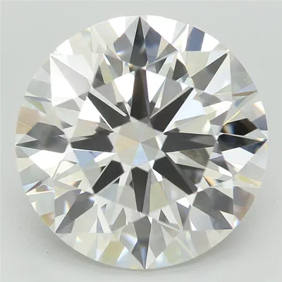 5.58ct F VVS2 Rare Carat Ideal Cut Round Lab Grown Diamond