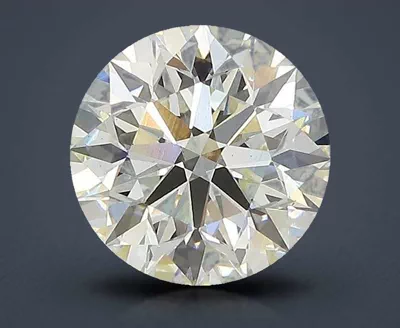 2.54ct J VS2 Excellent Cut Round Lab Grown Diamond