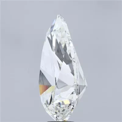 15.01ct F VS1 Rare Carat Ideal Cut Pear Lab Grown Diamond