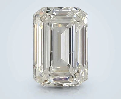 1.57ct F VS2 Rare Carat Ideal Cut Emerald Lab Grown Diamond