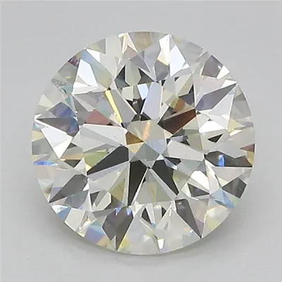 2.40ct J VS1 Rare Carat Ideal Cut Round Lab Grown Diamond