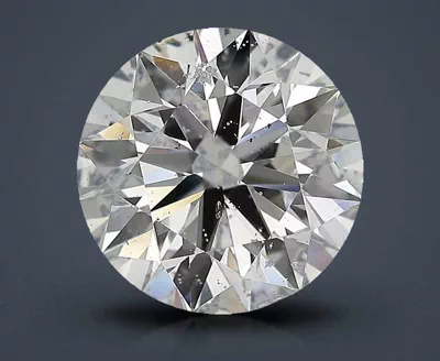 3.81ct D SI2 Very Good Cut Round Diamond