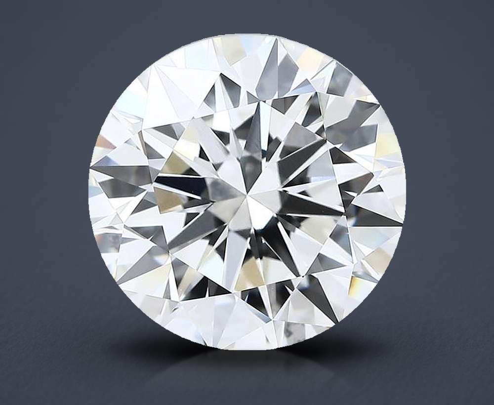 8.03ct E VVS2 Excellent Cut Round Lab Grown Diamond