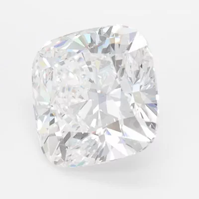 2.03ct D VVS1 Rare Carat Ideal Cut Cushion Lab Grown Diamond
