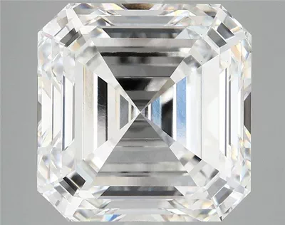 8.07ct E VS1 Excellent Cut Asscher Lab Grown Diamond