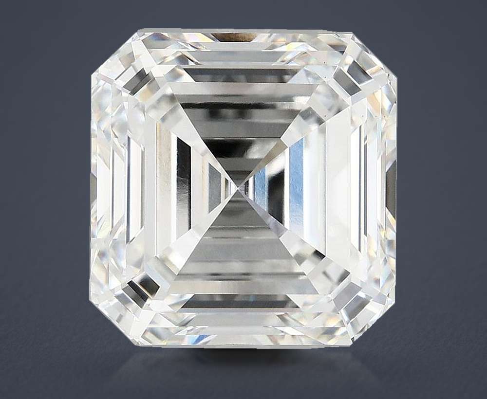 8.07ct E VS1 Excellent Cut Asscher Lab Grown Diamond