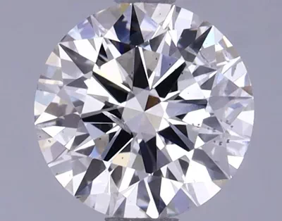 1.38ct H SI2 Rare Carat Ideal Cut Round Lab Grown Diamond