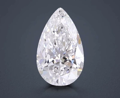 2.05ct D VS2 Rare Carat Ideal Cut Pear Lab Grown Diamond