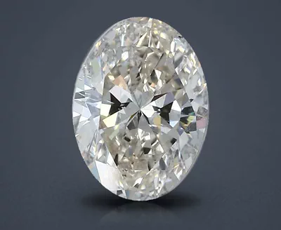 1.52ct J SI2 Rare Carat Ideal Cut Oval Diamond