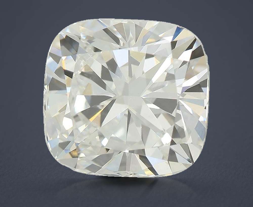 4.02ct E VS1 Rare Carat Ideal Cut Cushion Lab Grown Diamond