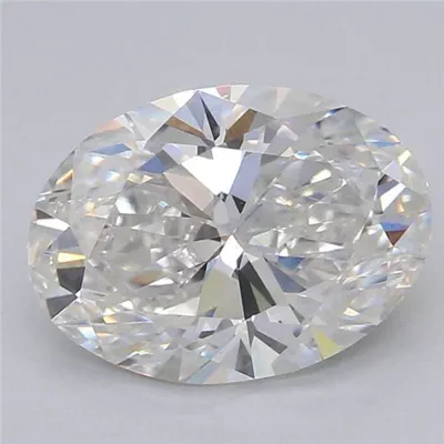 1.52ct F VS1 Rare Carat Ideal Cut Oval Lab Grown Diamond