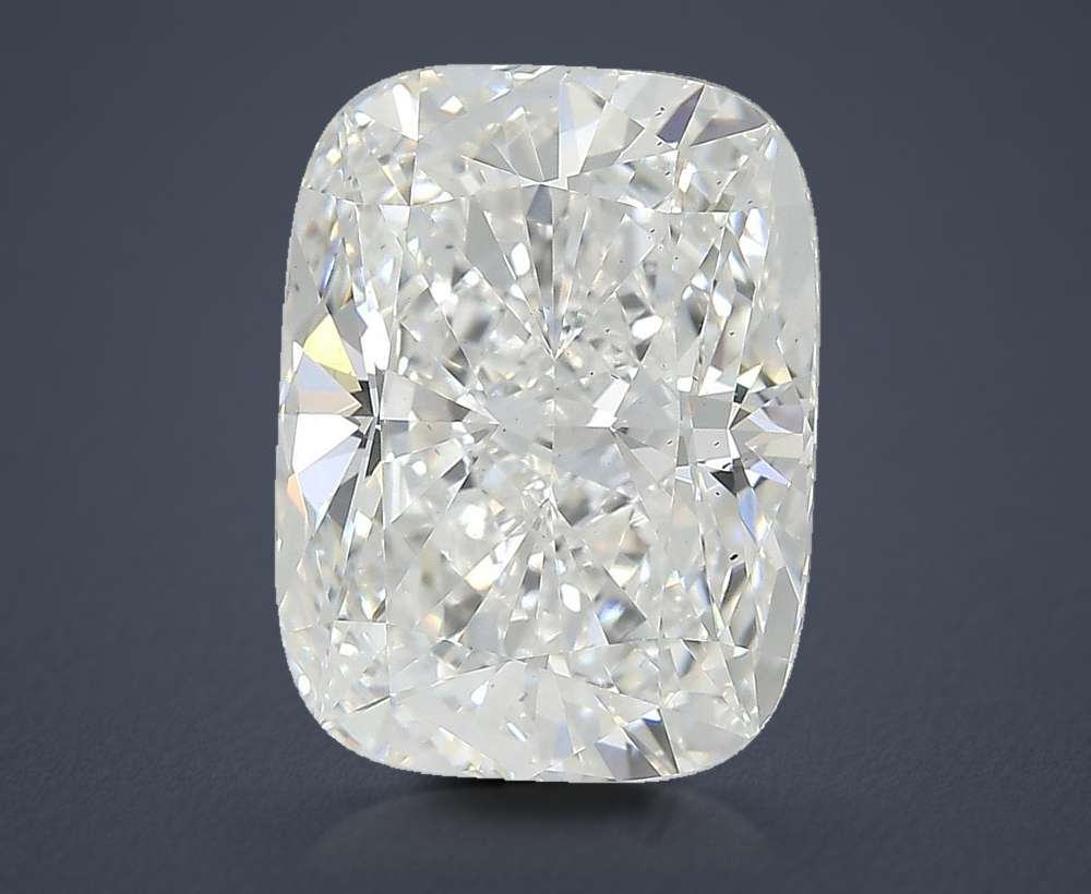 7.02ct E SI1 Rare Carat Ideal Cut Cushion Lab Grown Diamond