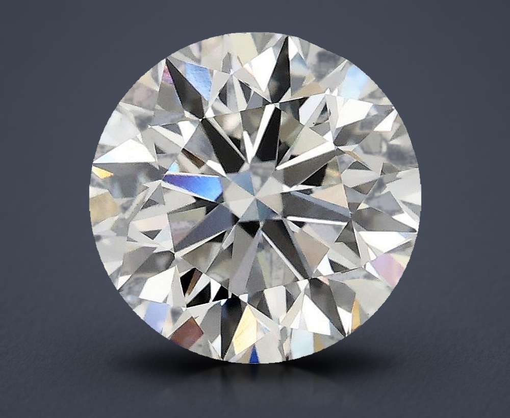 2.48ct G VS2 Excellent Cut Round Lab Grown Diamond