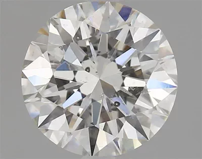 2.07ct I SI1 Rare Carat Ideal Cut Round Diamond