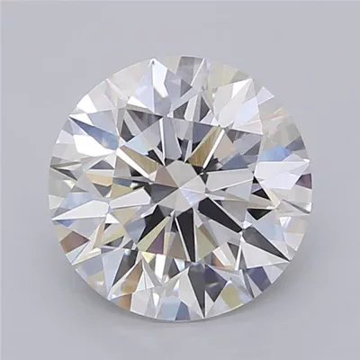 3.01ct F VS1 Rare Carat Ideal Cut Round Lab Grown Diamond