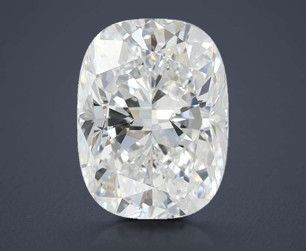 1.05ct D VVS1 Very Good Cut Cushion Lab Grown Diamond