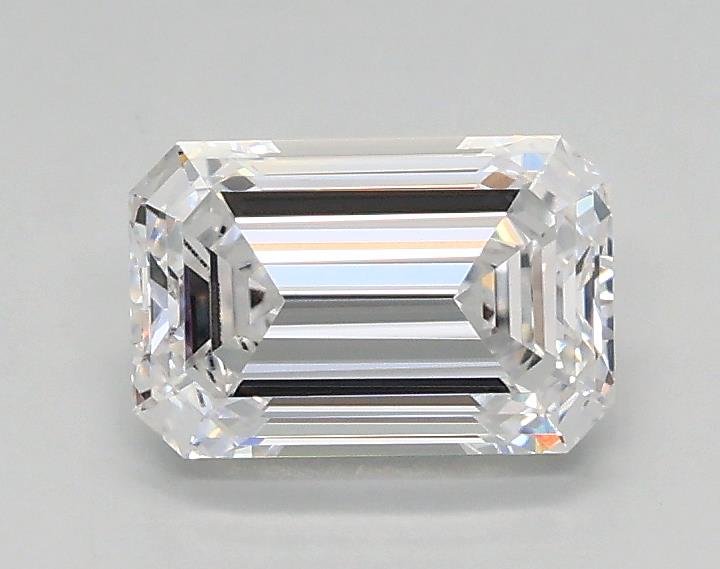 0.89ct D VVS1 Rare Carat Ideal Cut Emerald Lab Grown Diamond