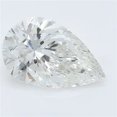 3.22ct G VS1 Rare Carat Ideal Cut Pear Lab Grown Diamond