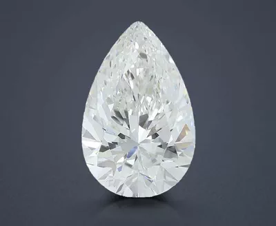 3.22ct G VS1 Rare Carat Ideal Cut Pear Lab Grown Diamond