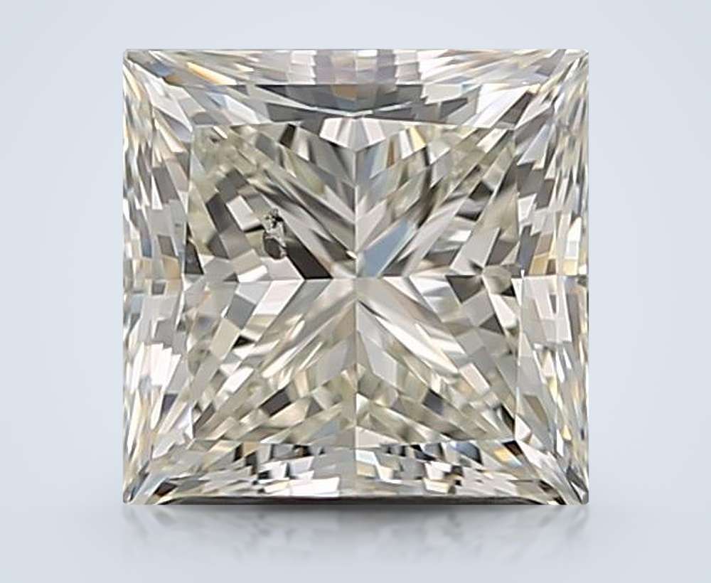 1.70ct K SI2 Rare Carat Ideal Cut Princess Diamond