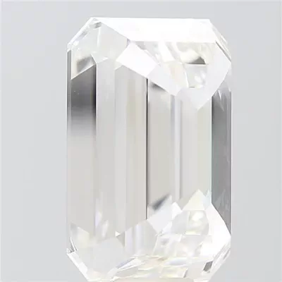 14.55ct F VVS2 Rare Carat Ideal Cut Emerald Lab Grown Diamond